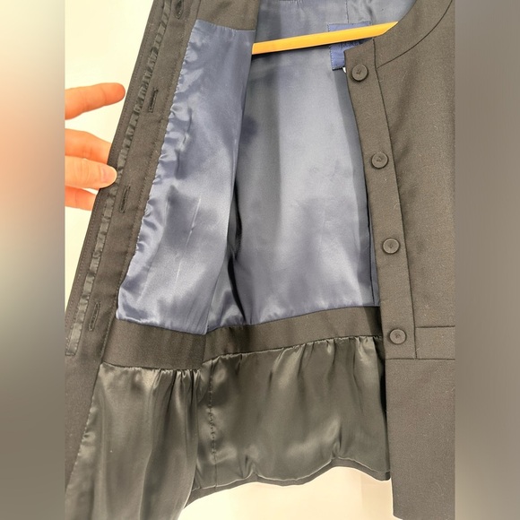 J.Crew Black 100% Wool Blazer - Picture 6 of 7